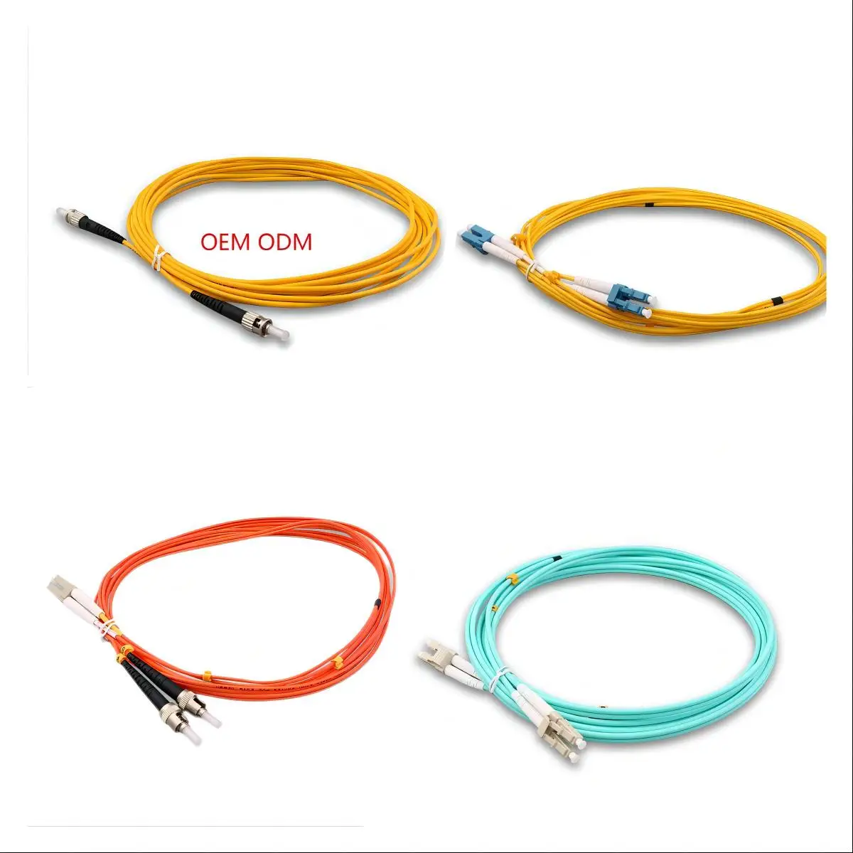 Customized Fiber Optic Single Mode Sx Sc/apc Sc/upc Patch Cord Length ...