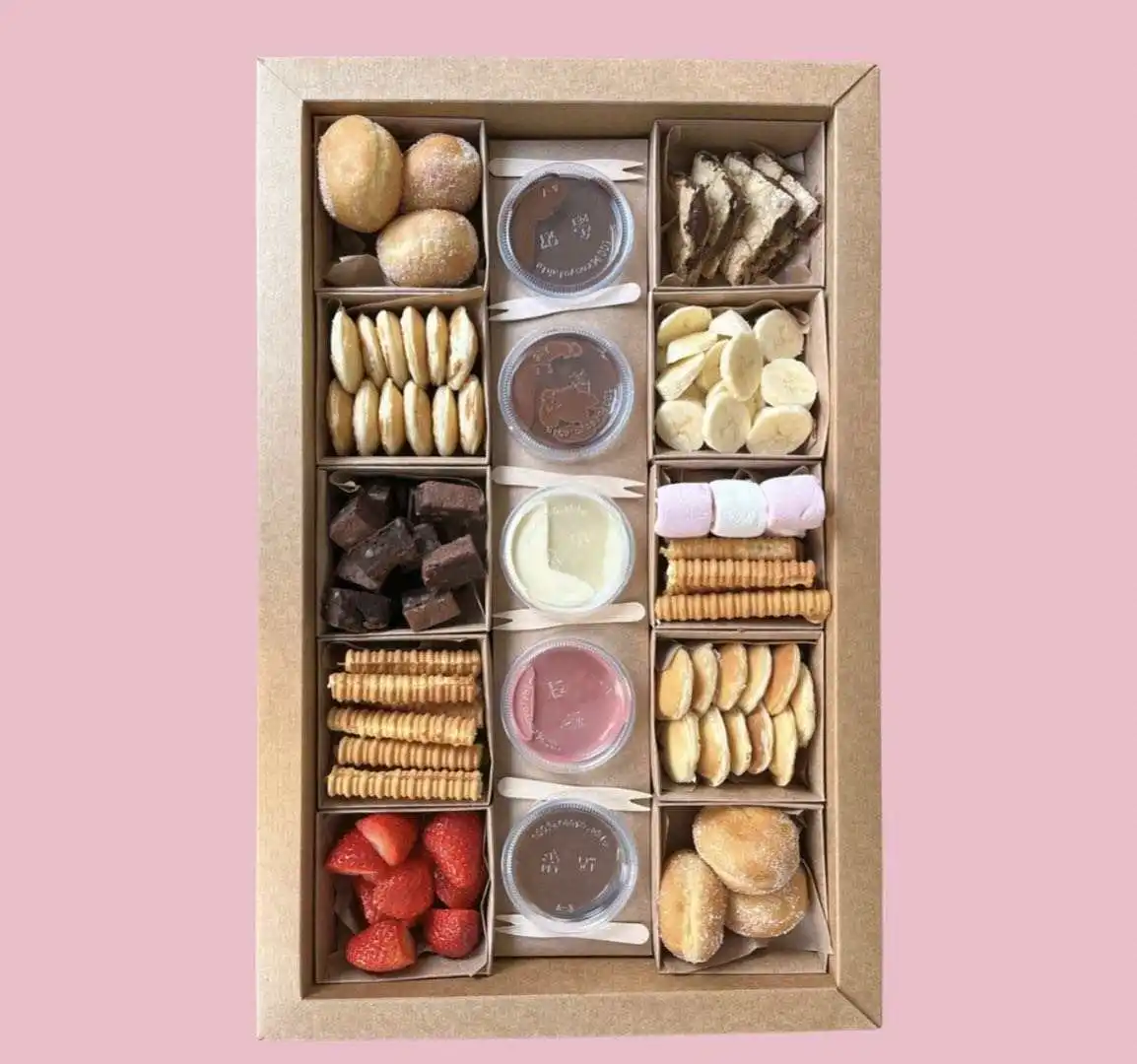 Custom Afternoon Tea Cookie Platter Dessert Snack Chocolate Picnic ...