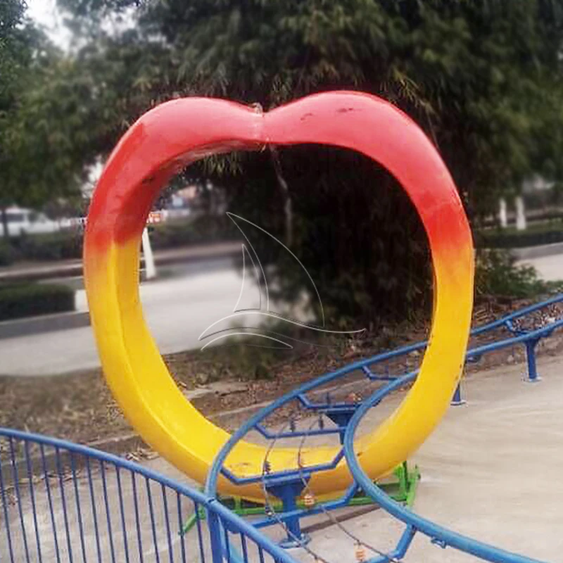 Popular Wacky Worm Train with Track Roller coaster Ride