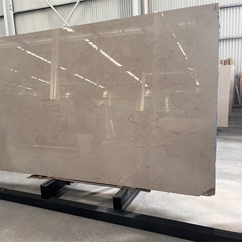 product customized size beige marble slab for interior wall design high quality beige marble floor tiles beige marble stair steps-1
