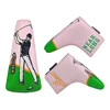 blade putter cover-Pink ball player