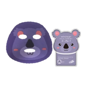 Custom Wholesale 3-in-1 Skincare Hydrating Moisturizing Facial Sheet Mask Set-Cruelty-Free Organic Ingredients for All Skin