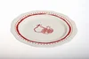 Plato llano blanco de 26 cm
