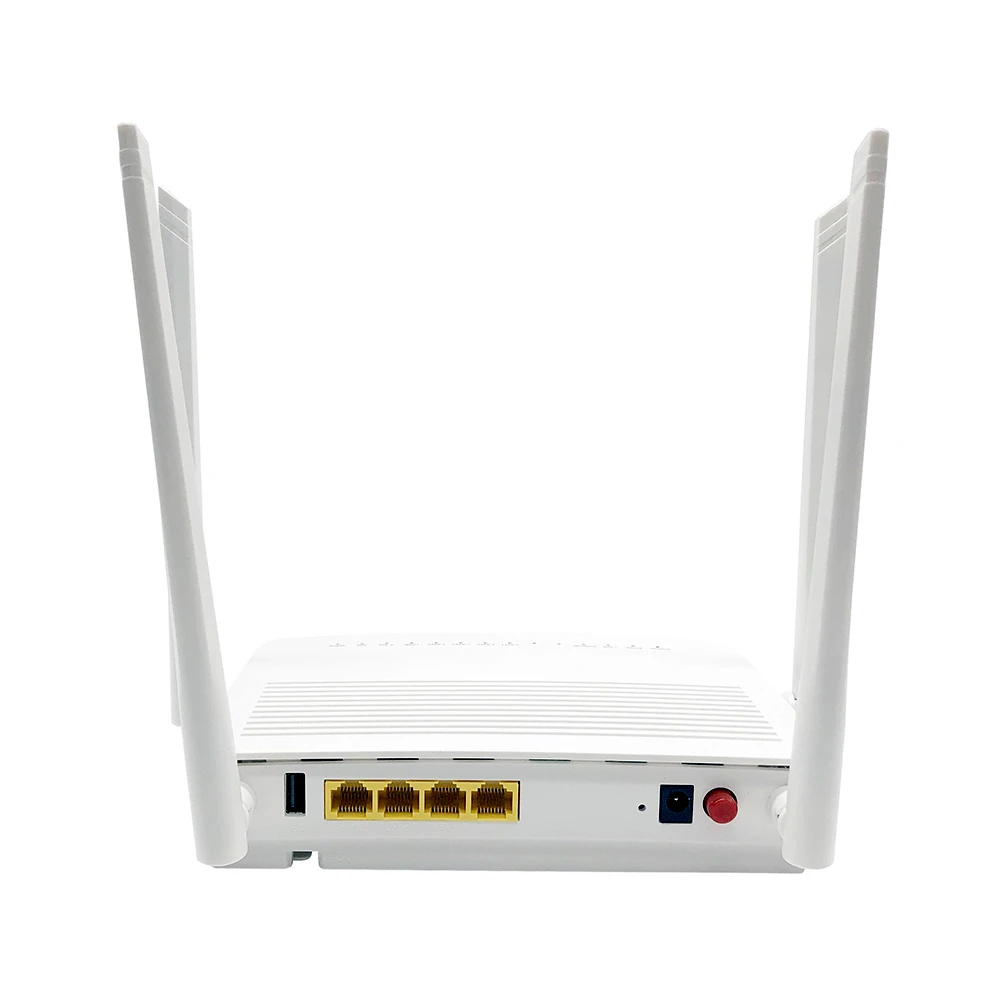 ZC-521 XPON ONU: 4GE & Dual-Band WiFi 2.4G/5G, 1USB Connectivity