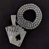Silver WITH TENNIS CHAIN