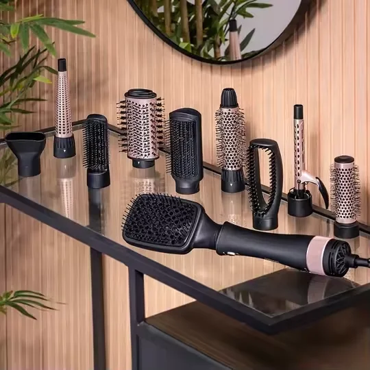 Hot Selling Interchangeable Hot Air Brush 12 in Styler