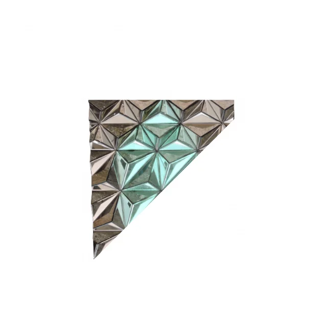 custom made european wall mirror with paper 5 shaped design and