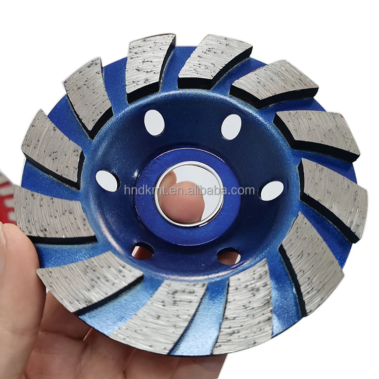 Турбо алмазная шлифовальная чашка круги для бетона