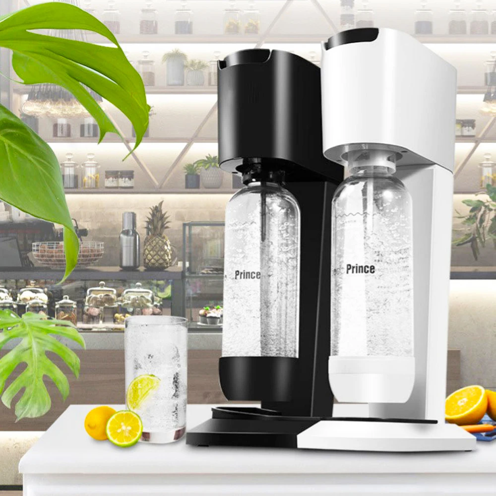 Home Portable 0.6L 420g 425g Co2 Soft Drink Gas Automatic Soda And Sparkling Water Maker With 425g Co2 Aluminum Cylinder