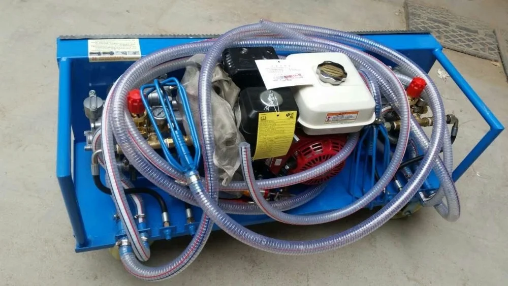 Liquid Rubber Coating Spray Machine with Gas Motor for Sale