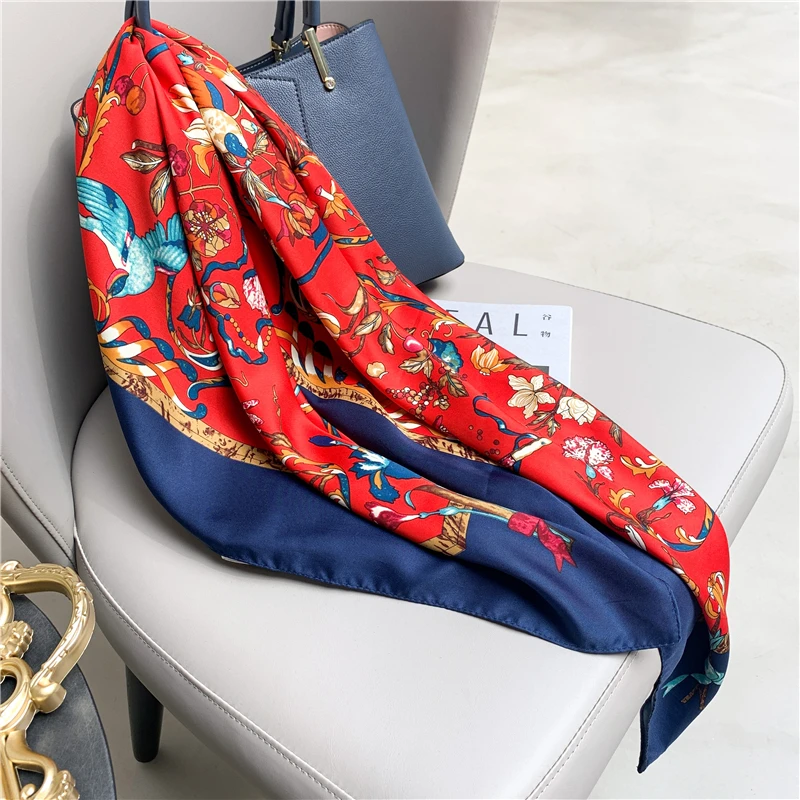 Luxury Printed Silk Scarves  Women's Square Scarves – Pipét Design