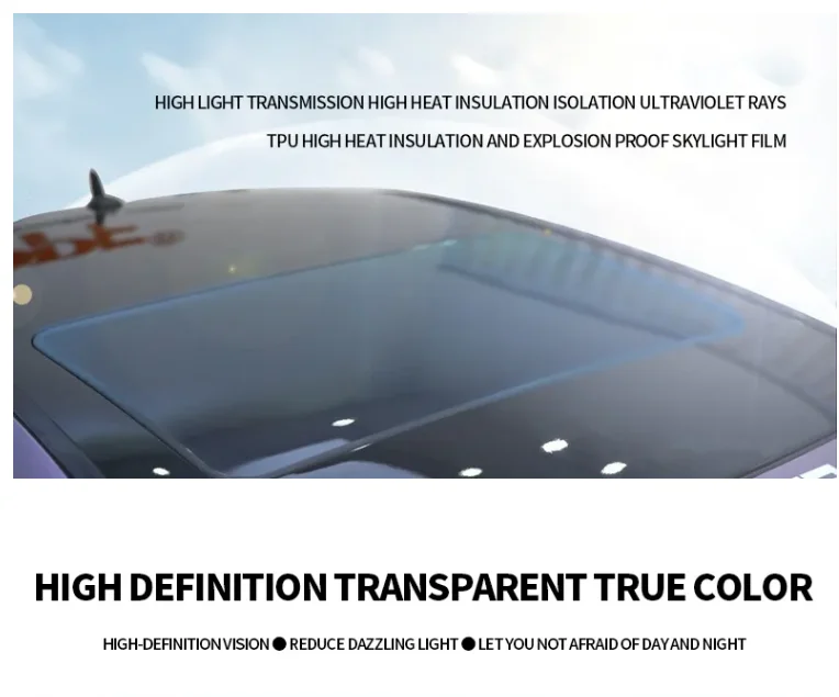 Ice Armor Car Sunroof Ice Armor Tpu Film Thermal Protection Roof Glass
