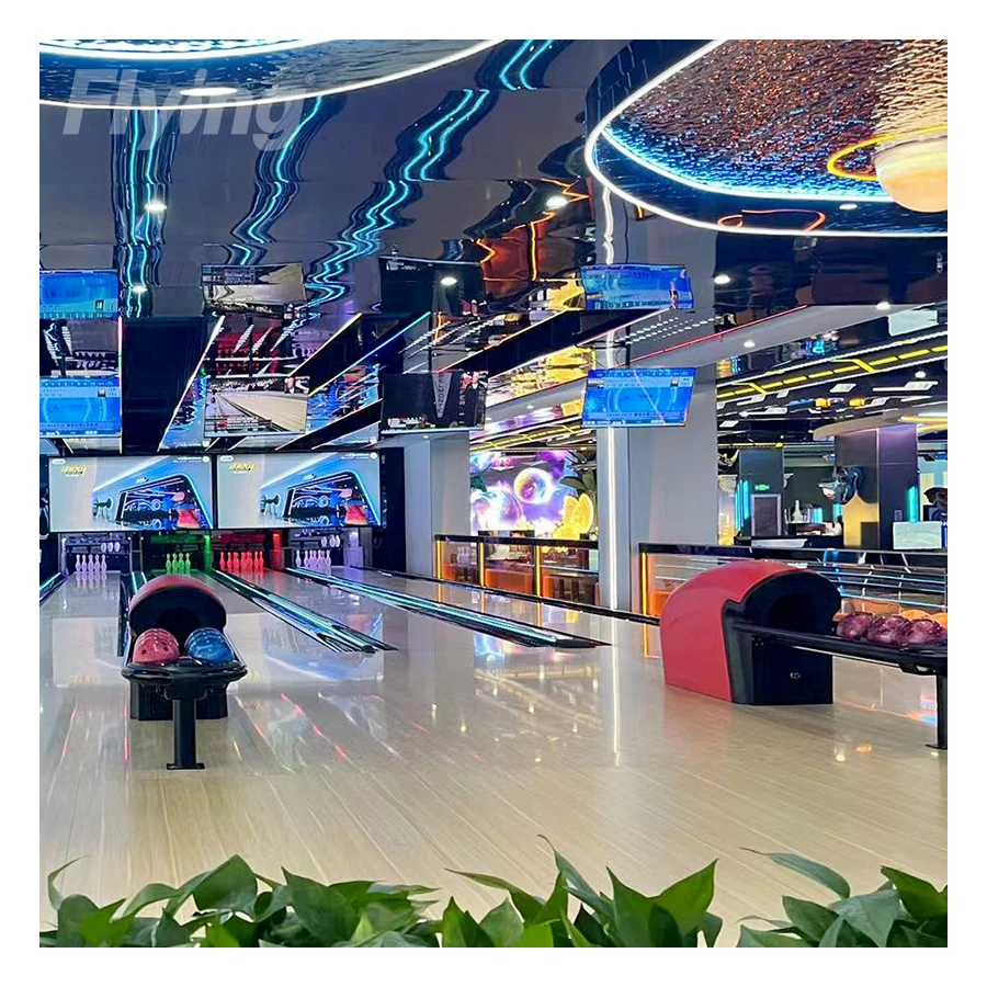 Custom Price Professional Storm Game Color Park Cleaning Lanes Pins Mobile Oil Bowling Equipment