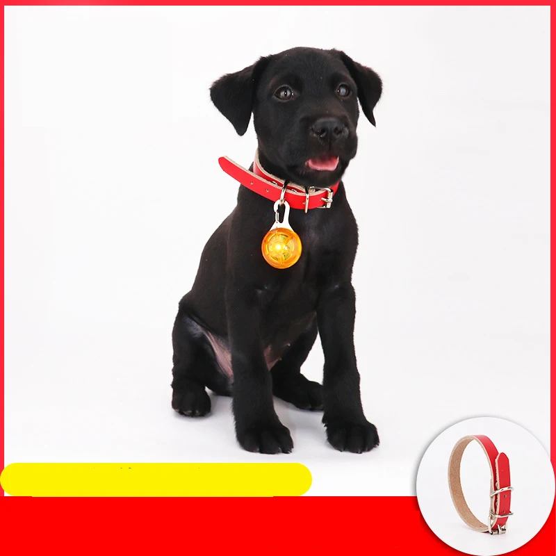 Оптовая продажа от производителя кожаный ошейник для кошек и собак разных