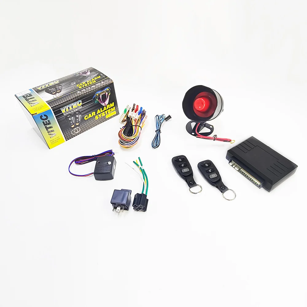 Proximity Sensor Car Alarm with Wireless Car Alarm System with Shock Sensor and air Pressure Sensor and Easy Installation