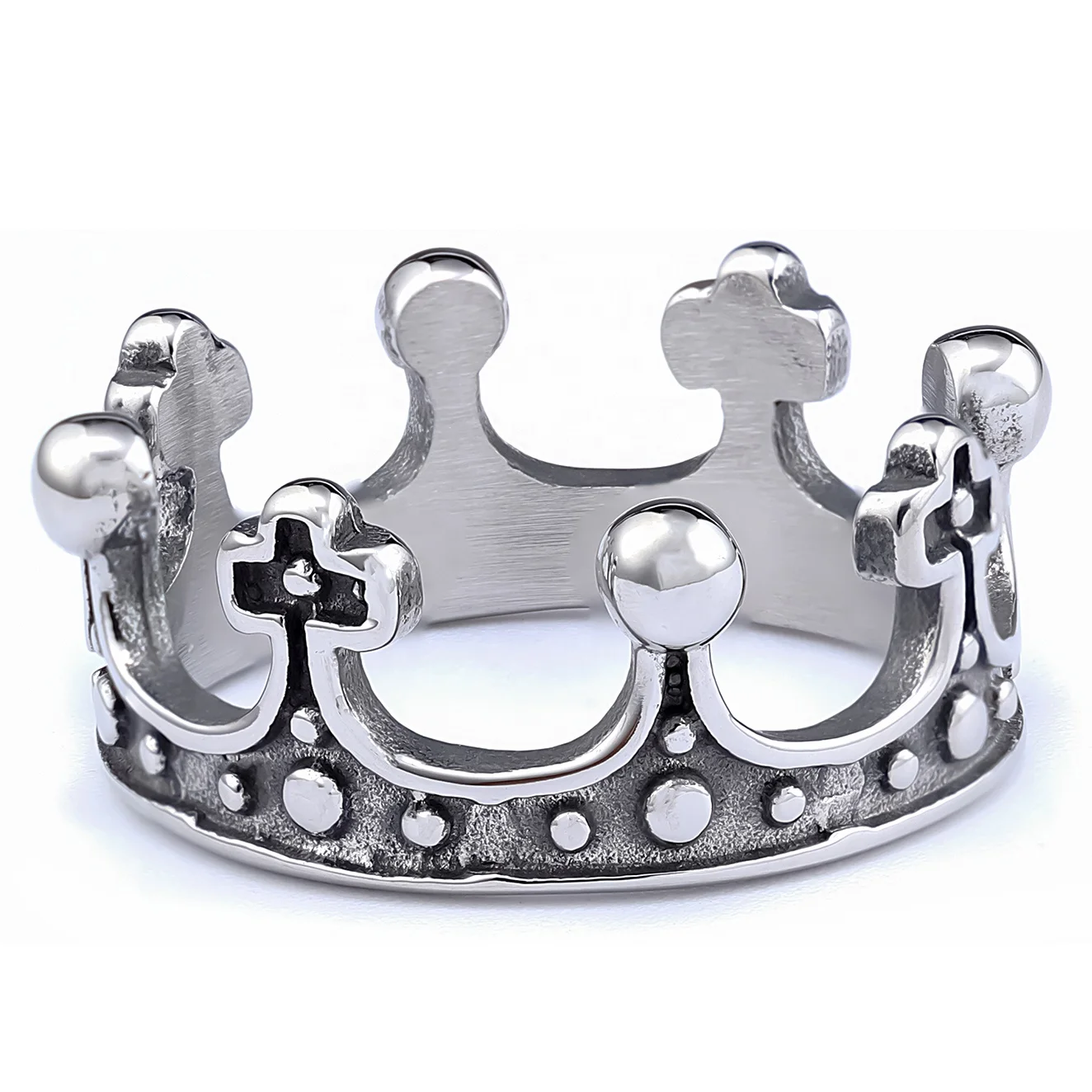VERSANII Crown ヴィンテージリング * kimu91* K18YG オーバル ヴィンテージ ダイヤモンド 1pc リング 3.5mm