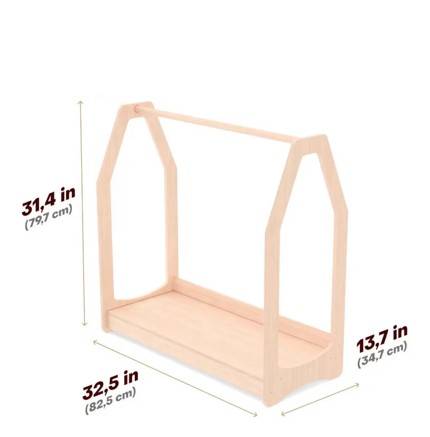 Детская мебель для спальни LM деревянная книжная полка шкаф Монтессори детской