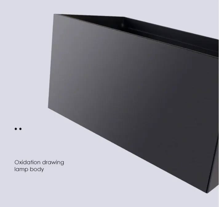 Outdoor wall lamp waterproof modern minimalist led dimming upper and lower double outdoor stairs aisle balcony