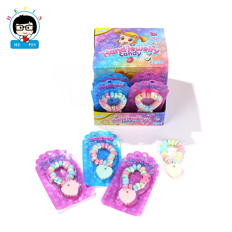 Wholesale Oem Order Tablet Candy Bracelet Toys Candy Fruity Flavors