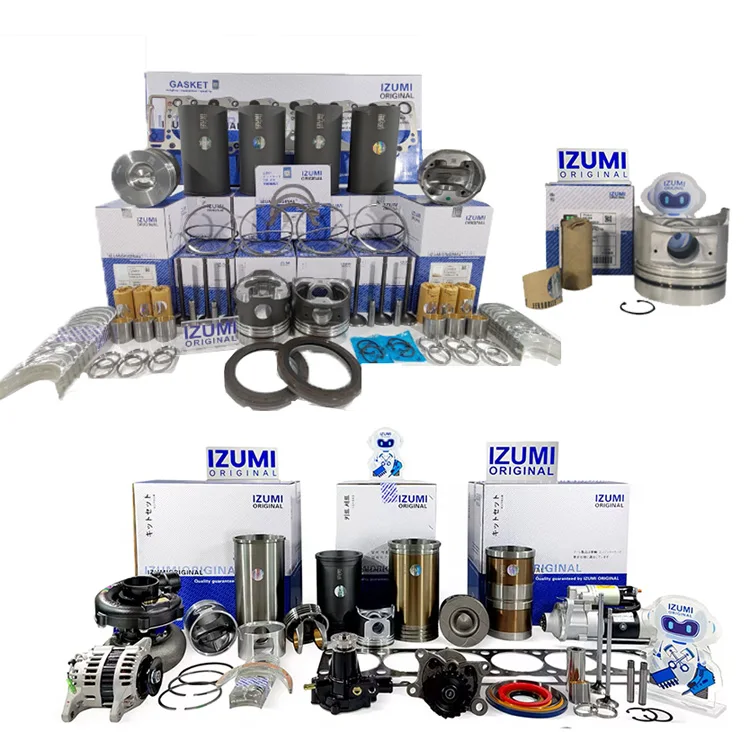 IZUMI ORIGINAL 6HE1 6HE1T 6HE1-TC Overhaul Rebuild Kit Diesel Engine Parts For ISUZU