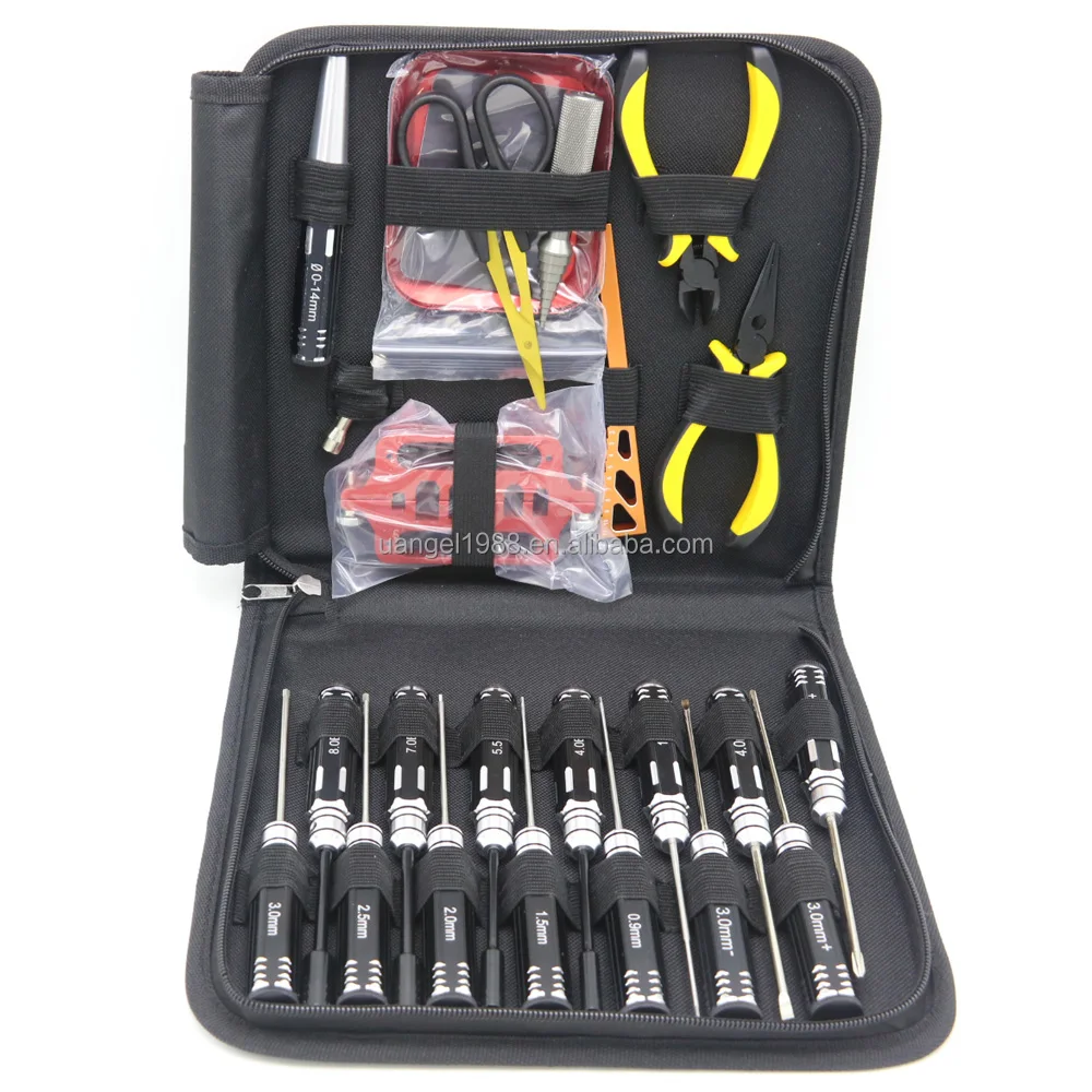1set 10 in 1 RC Tool Kit Screwdriver Pliers Professional Repair
