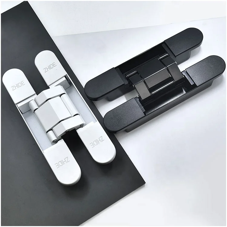 80KG Heavy Duty Invisible Hinge - 180 Degree Concealed Hinges