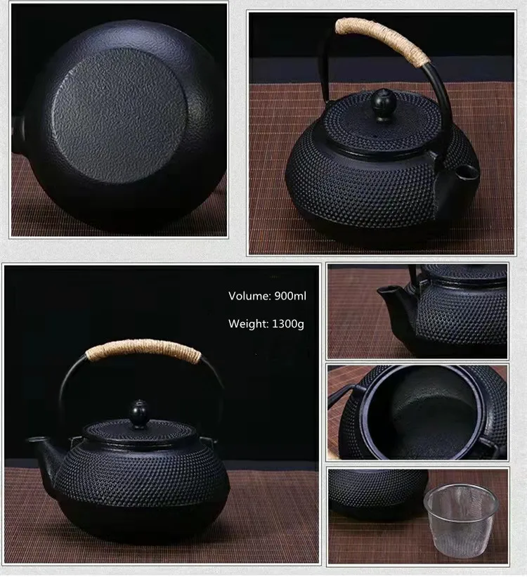 Cast Iron Teapot,Japanese Tetsubin Tea Pot With Infuser For Loose Leaf