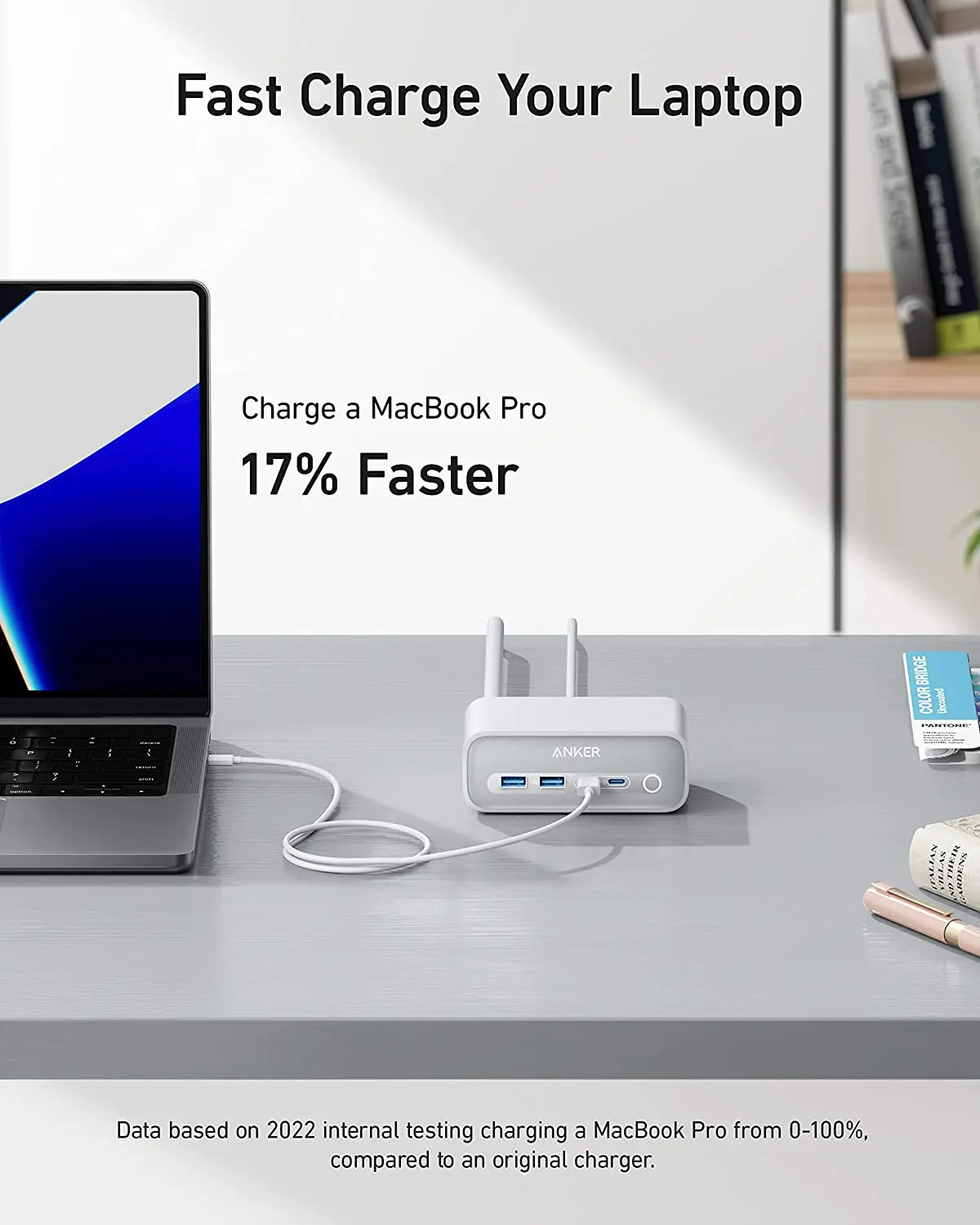 Anker 525 Charging Station Phantom Black| Alibaba.com