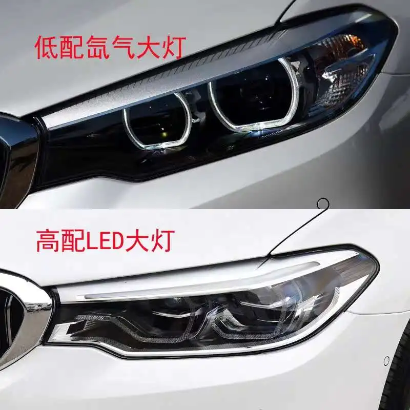 product yea auto car headlight glass pc lampshade cover lens lamp for bmw 5 series g30 headlamp shade lens cover 2016   2019-37