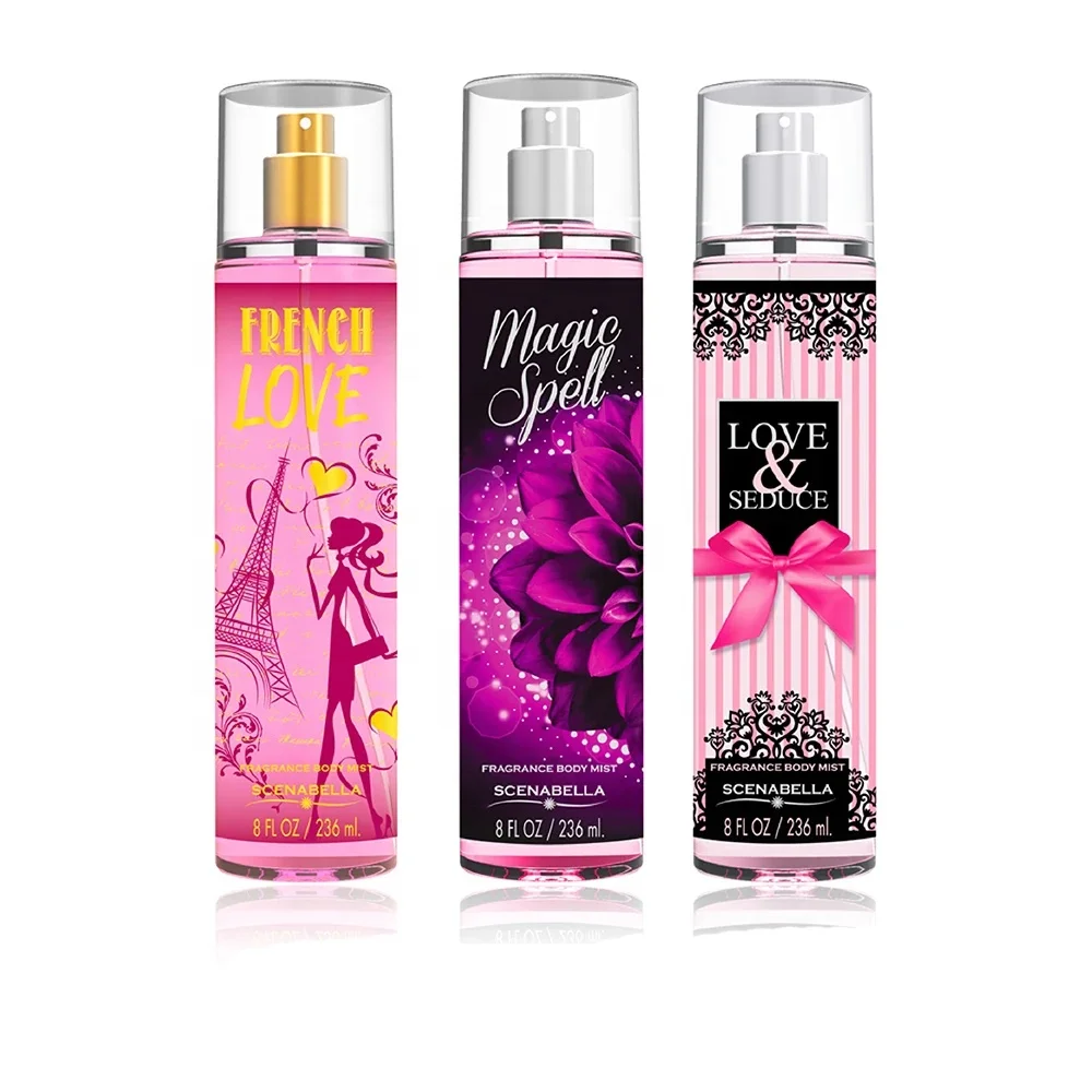 Scenabella Women Long Lasting Perfume Fresh Floral Body Spray