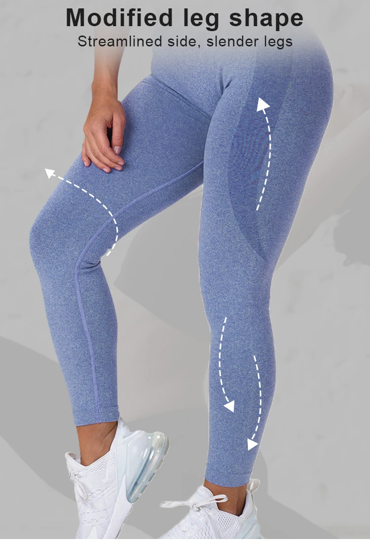 High Waist Workout Seamless Leggings Push Up Leggins Sport Women