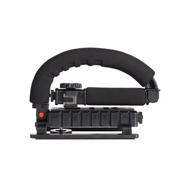 Hight Quality Photographic Equipment U/C Shape Portable DV Stabilizer for DSLR Camera and Smartphone Mobile Phone detail image