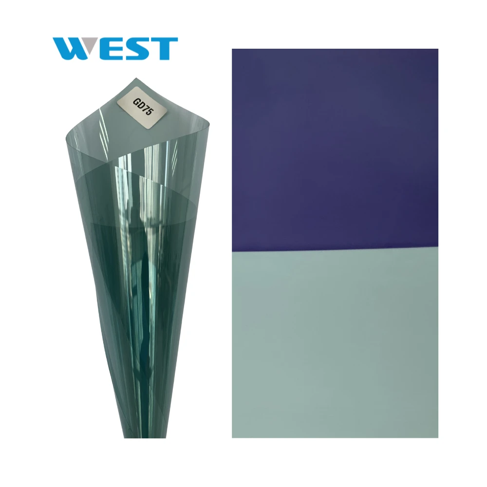 Фотохромные оконная пленка перехода настраивается автоматически VLT цветные плёнки на окна