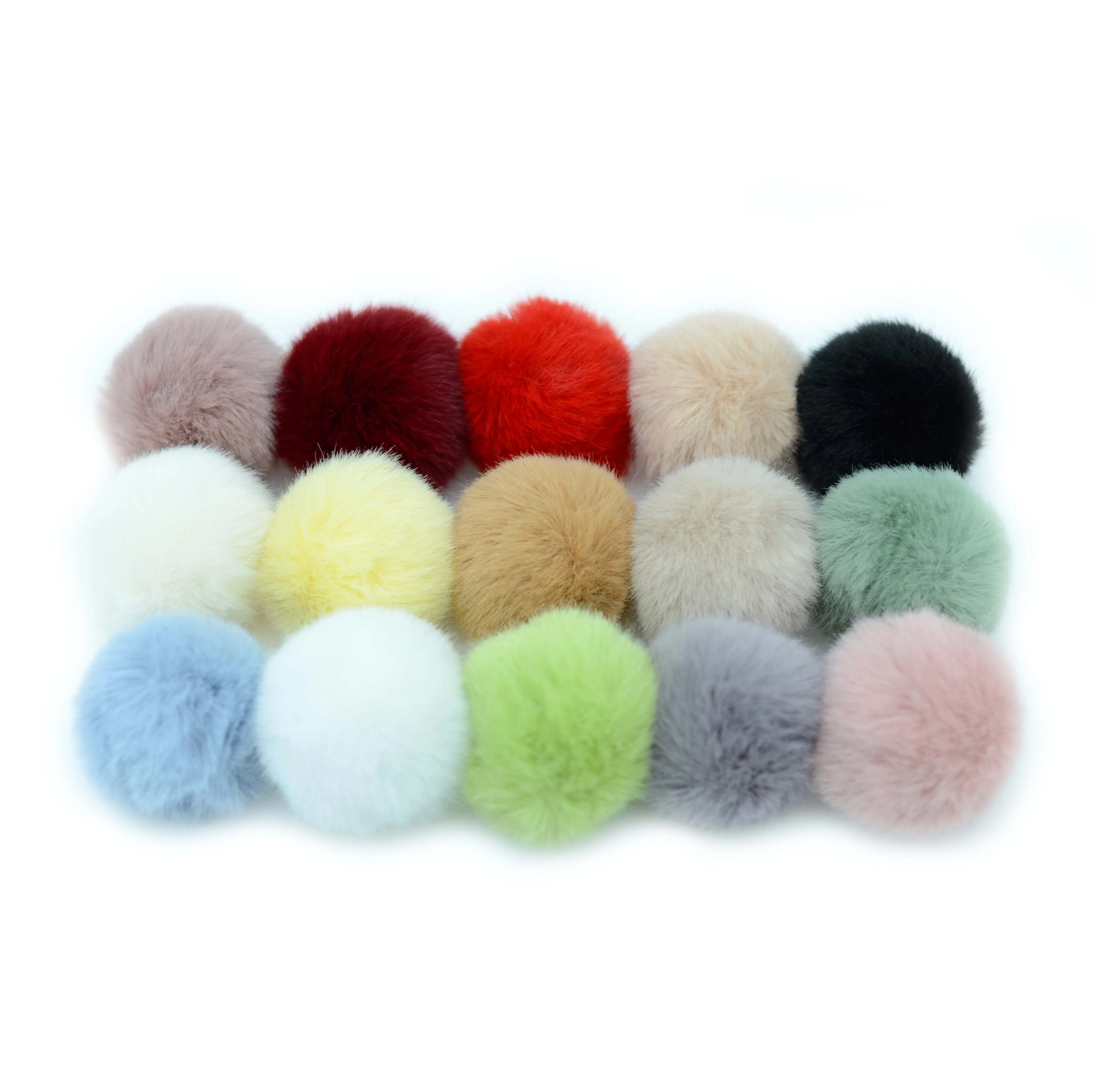 2023 Factory 5cm Fake Fur Ball For Hair Clothes Accessory Faux Mink Fur ...