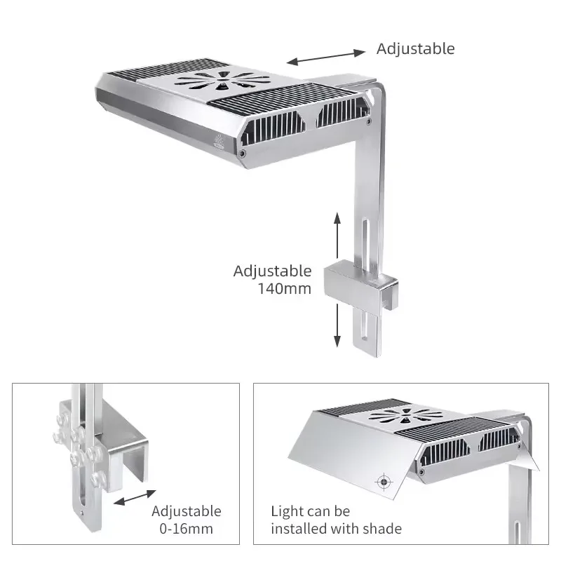 WEEKAQUA Z200pro RGB+UV Full Spectrum Aquarium Lamp LED