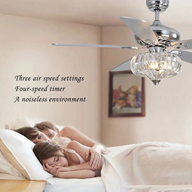 Ventilatore Da Soffitto Con Luce - Lampadario Moderno 30 Pollici Retrattile Con Telecomando E App