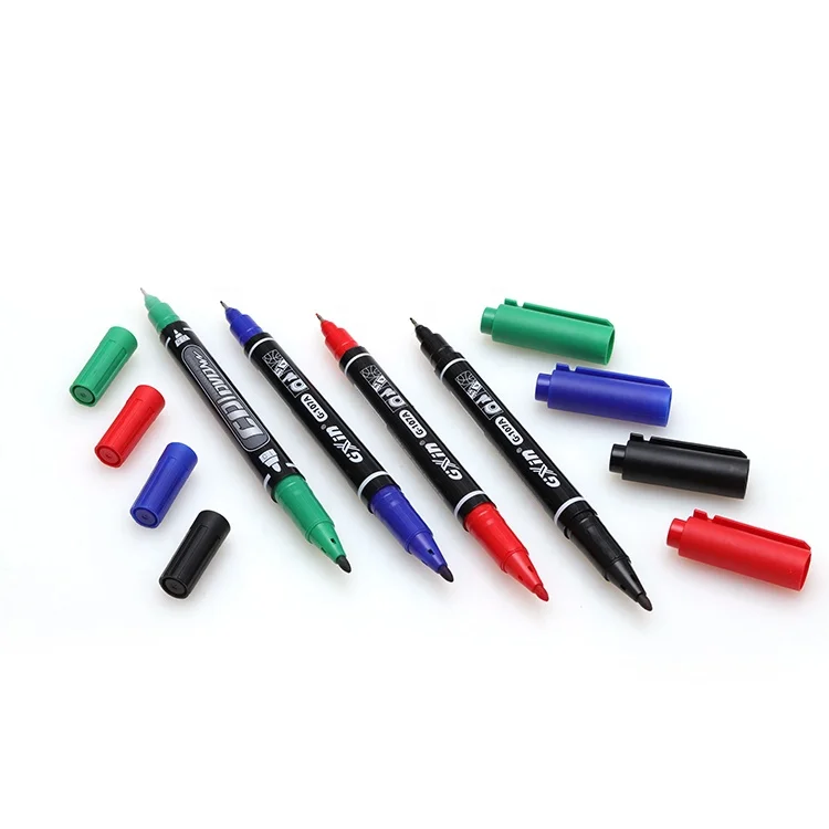 CD/DVD Waterproof Permanent Marker 2in1 Pen set with Clip 1pcs - G-107A :  Non-Brand 