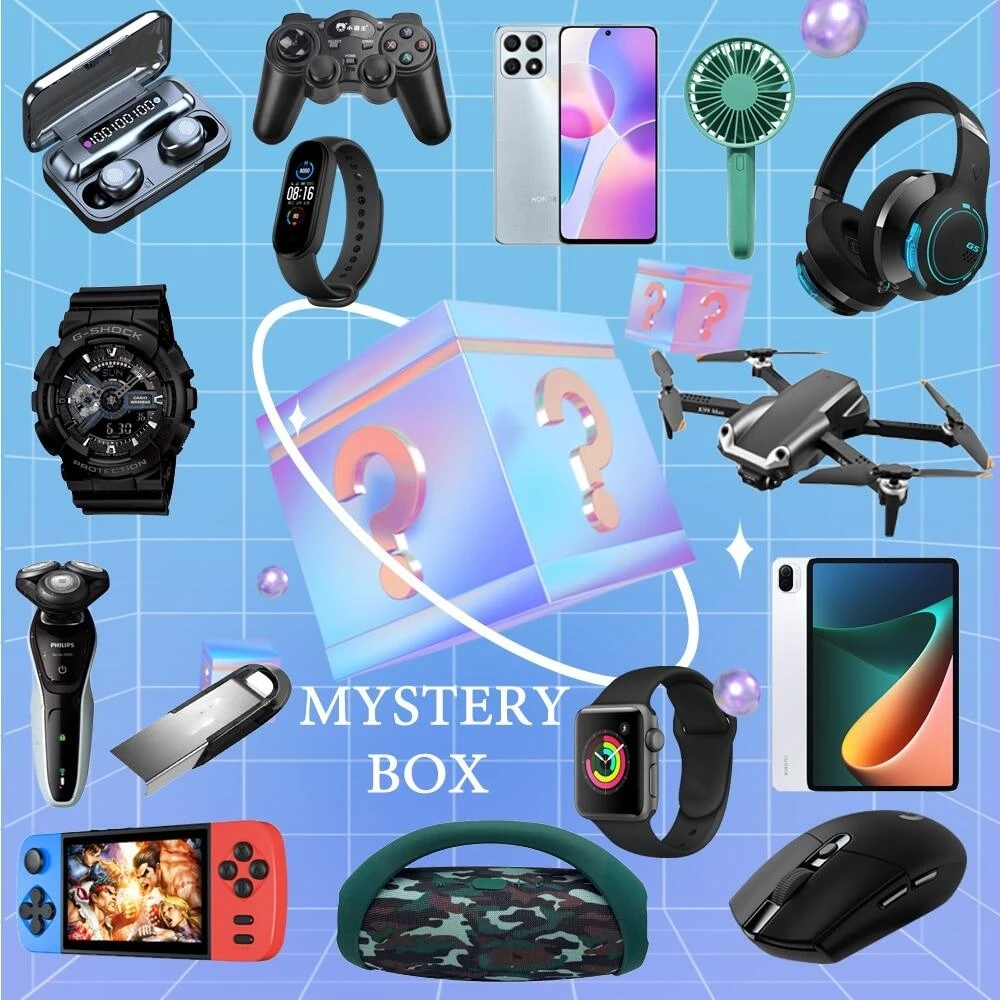 2022new Lucky Mystery Box Blind Box 100 Surprise Highquality