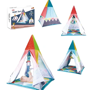 Child Tent Indoor Play Foldable Children Toy Tents Durable Eco Friendly Cotton Baby Play Tent