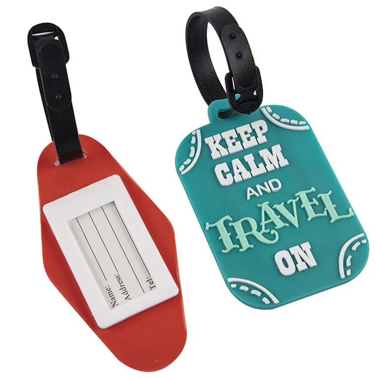 New Fashion Silicon Luggage Tags Travel Accessories For Bags Portable