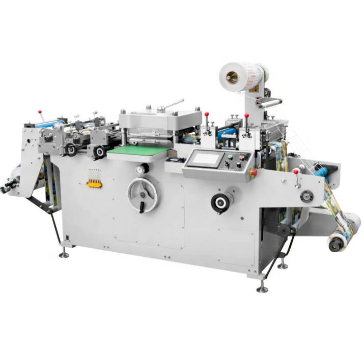 Automatic Label Die Cutting Machine Hot Stamping Die Cut Sticker Machine