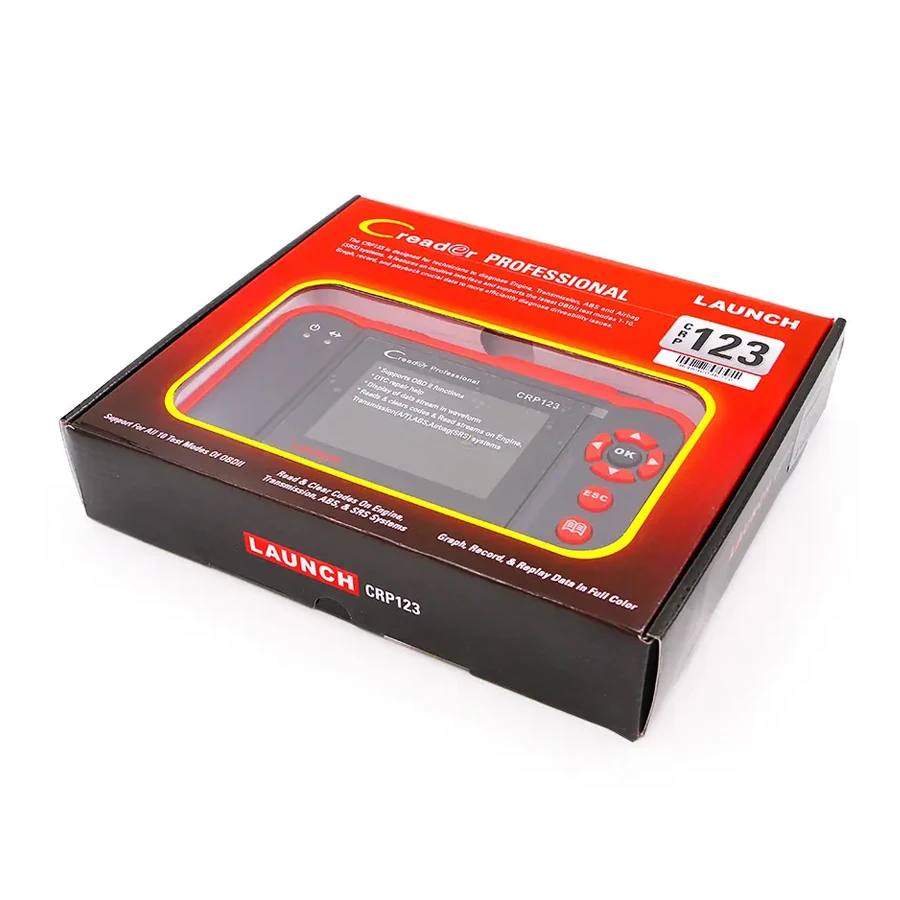 LAUNCH Creader Professional CRP123 Global Version Car Code Reader Scan Tool CRP 123 Update Online