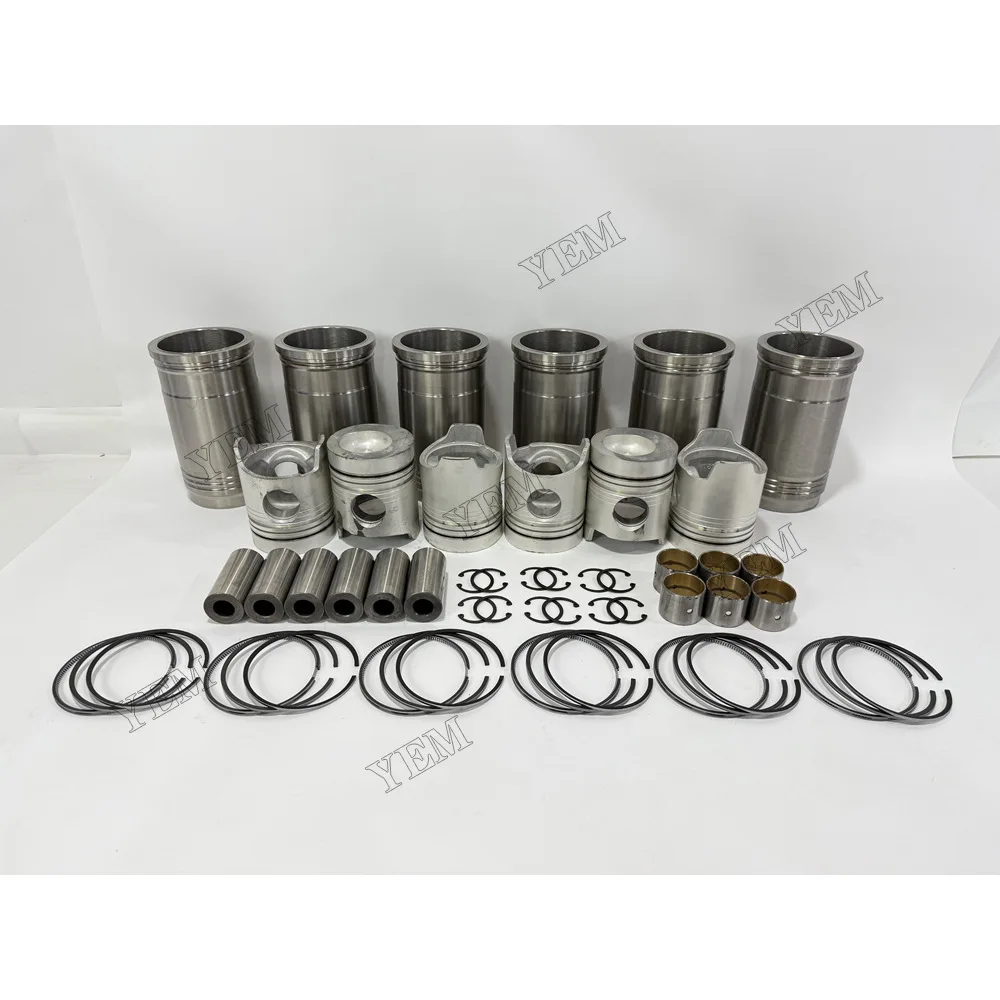 Cylinder Liner Kit for Mitsubishi 6D20 Industrial Engine Parts 2