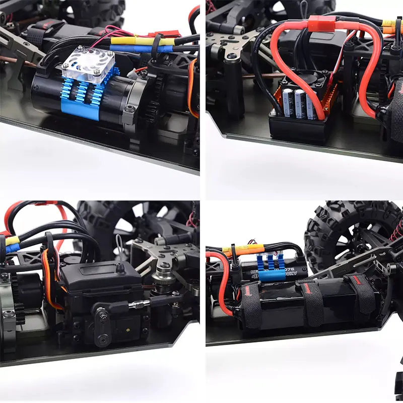 ZD Racing 9021 V3 1/8 2.4G 4WD 80km/h 120AESCブラシレスRCカー電気