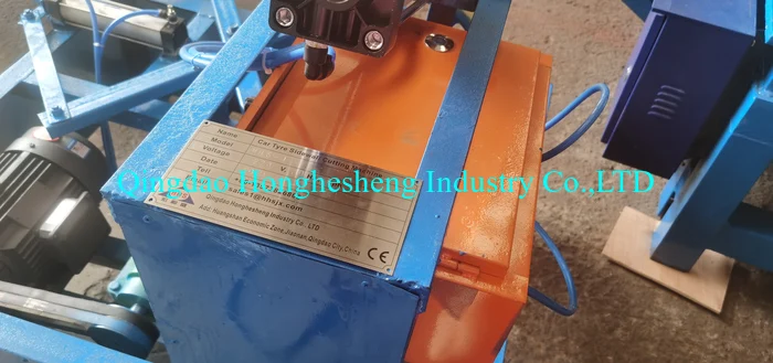 car tire recycling machine tire bead ring separator tire sidewall cutter