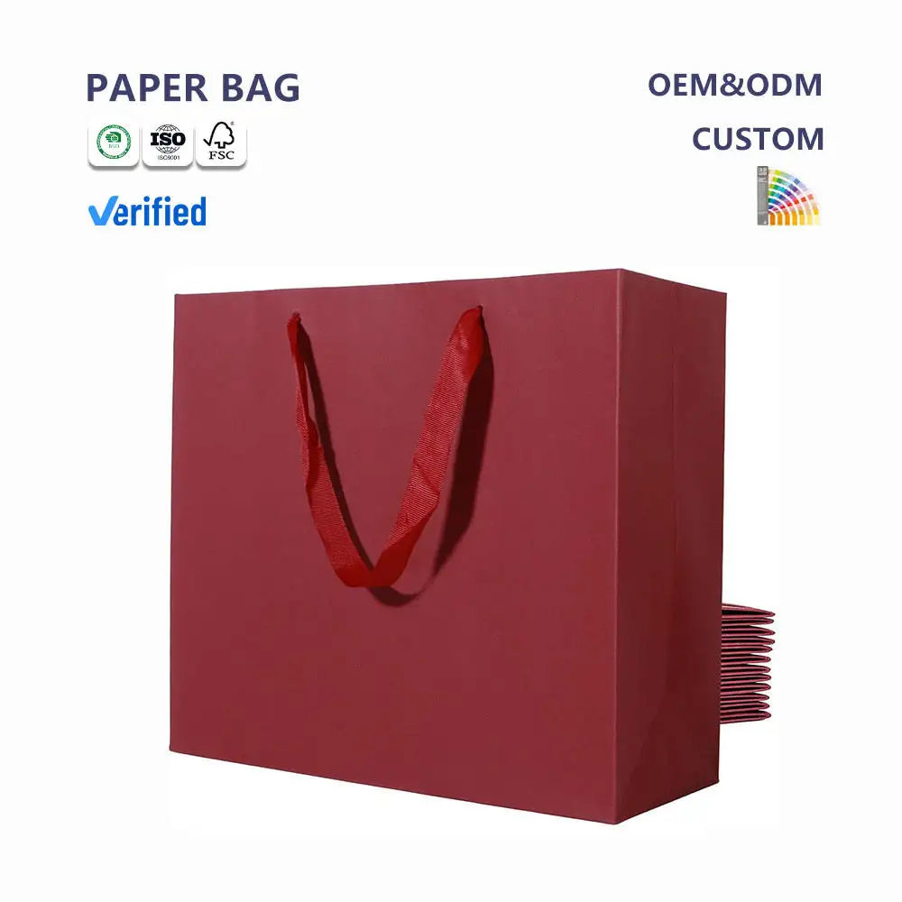 CHUANGDEMEI Eco-Friendly Paper Bags Energetic Style Hold Gear and Merchandise Great for Gift Use