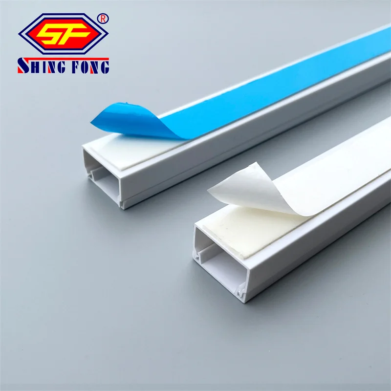 2022 Good Price PVC Cable Trunking Electrical Adhesive PVC Gutters Price