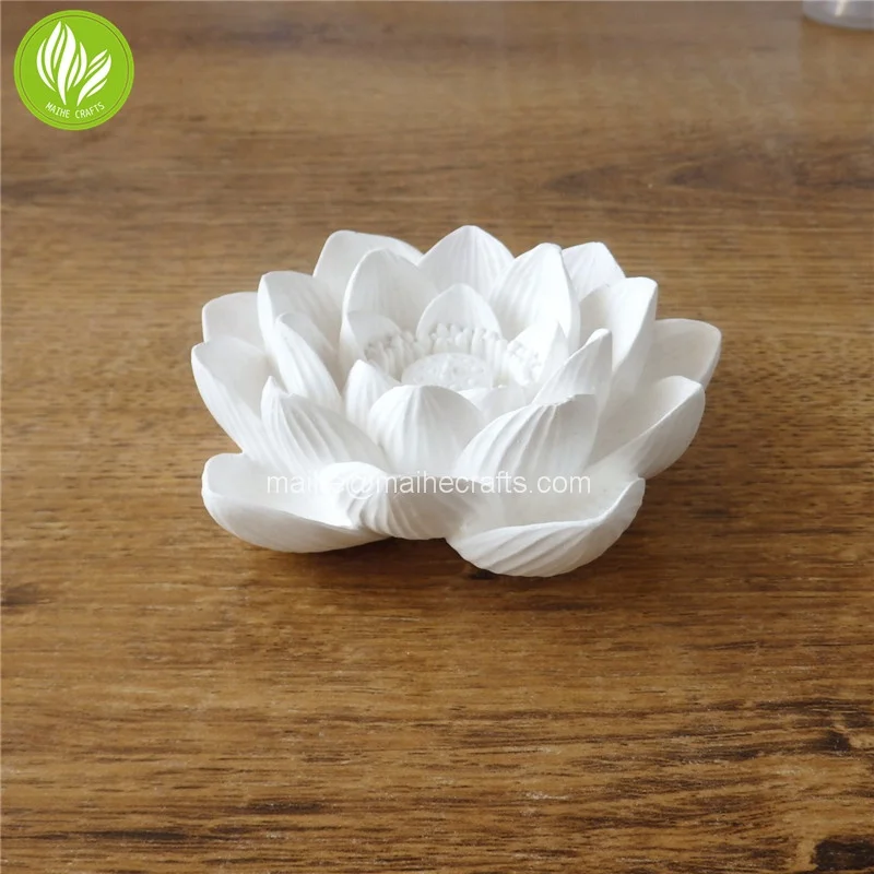 Lotus Flower Diffuser Eco-Friendly Plaster Passive Essential Oil Diffuser