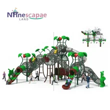 NinescapeLand Commercial Outdoor Playground Equipment Large Children Playground Outdoor