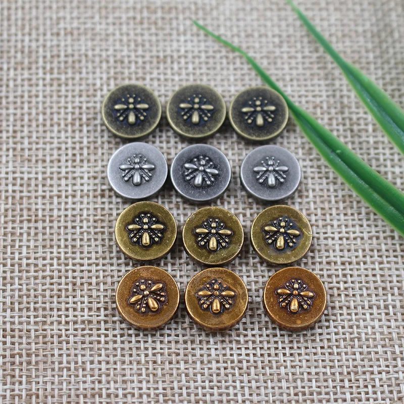 Manufacture Bee Pattern  Metal Jeans Suitcase Rivet for Garment and Handbags